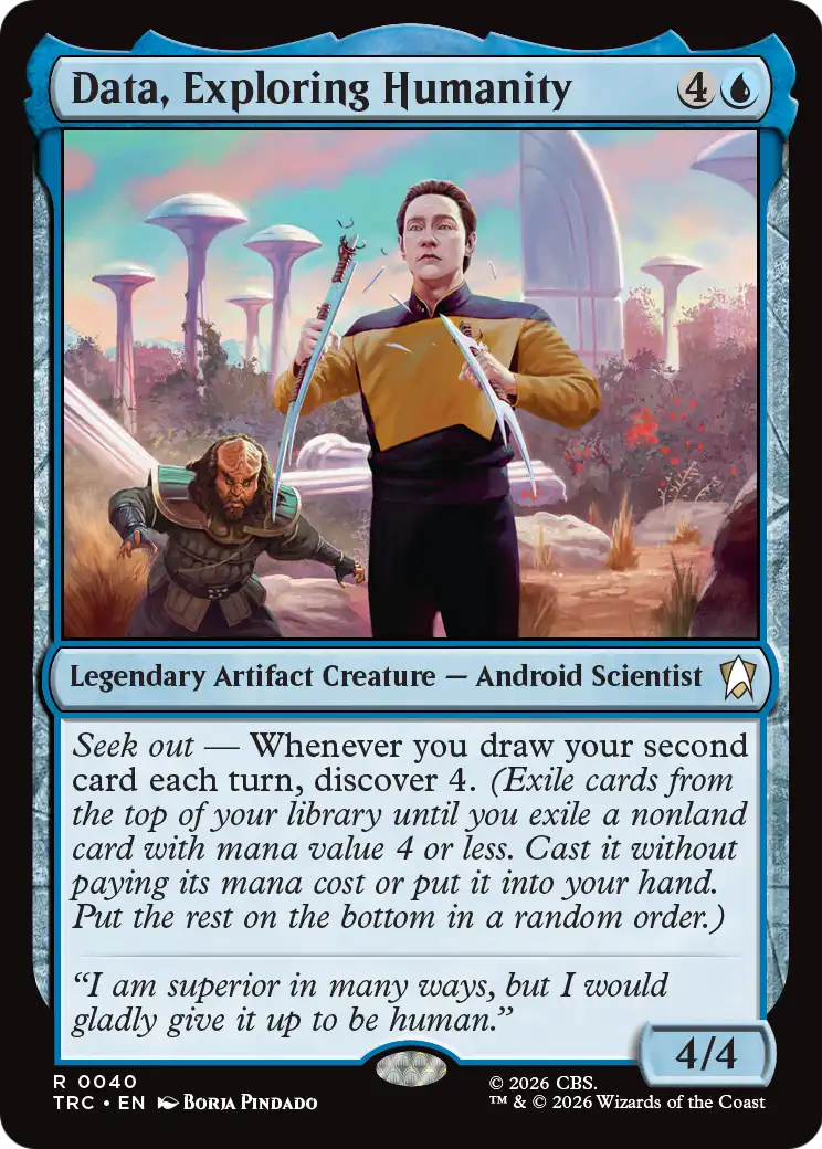 Data, Exploring Humanity [Star Trek Commander] | Impulse Games and Hobbies