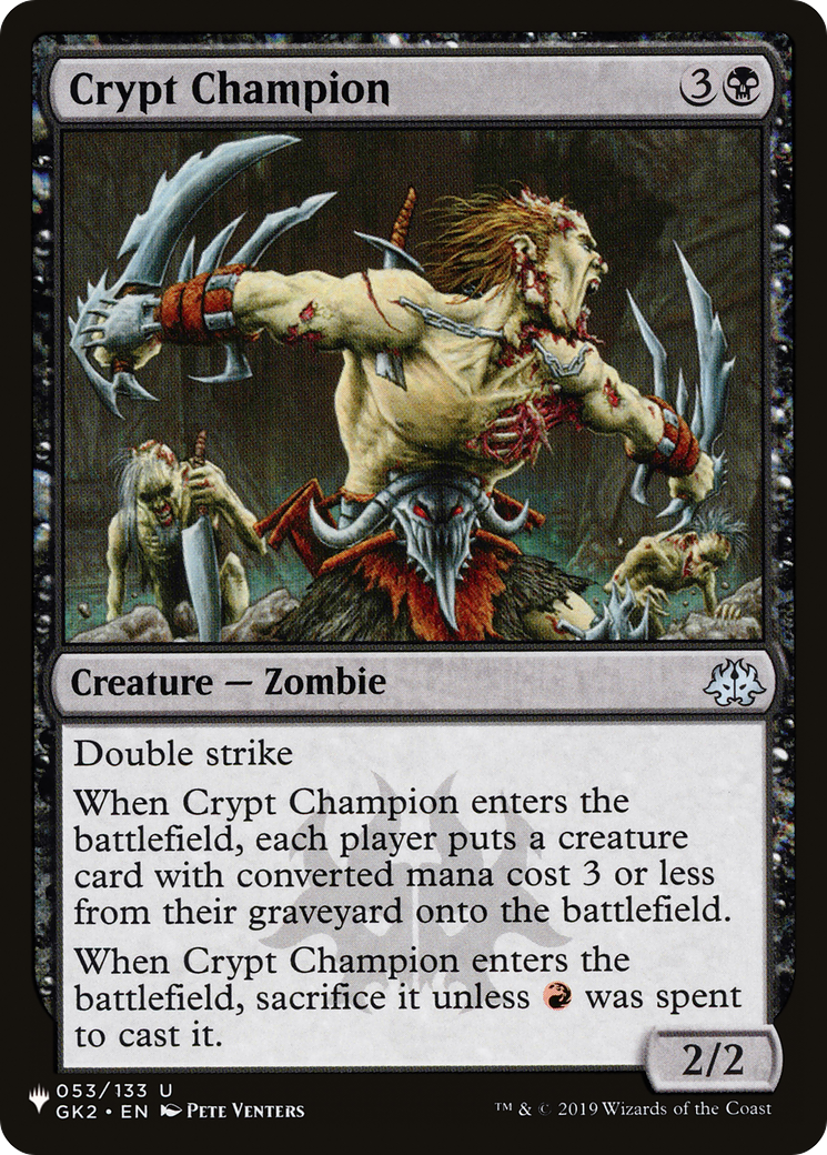 Crypt Champion [The List Reprints] | Impulse Games and Hobbies