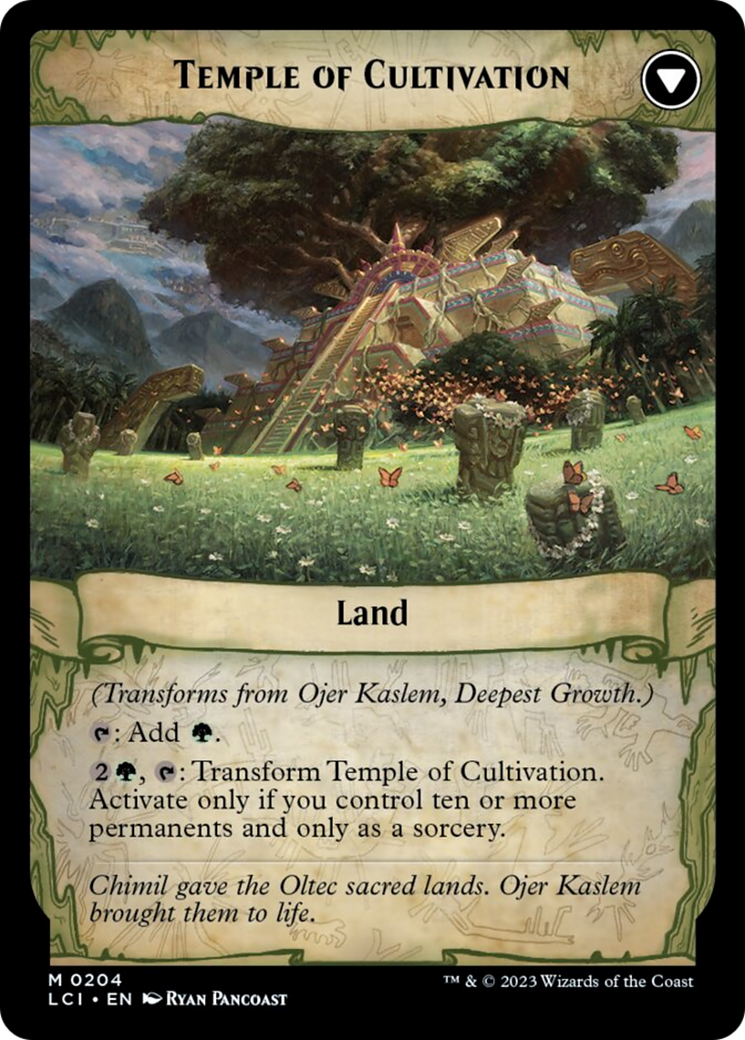 Ojer Kaslem, Deepest Growth // Temple of Cultivation [The Lost Caverns of Ixalan] | Impulse Games and Hobbies