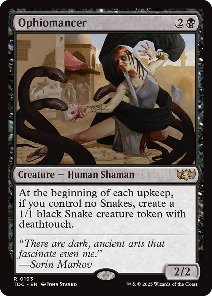 Ophiomancer [Tarkir: Dragonstorm Commander] | Impulse Games and Hobbies