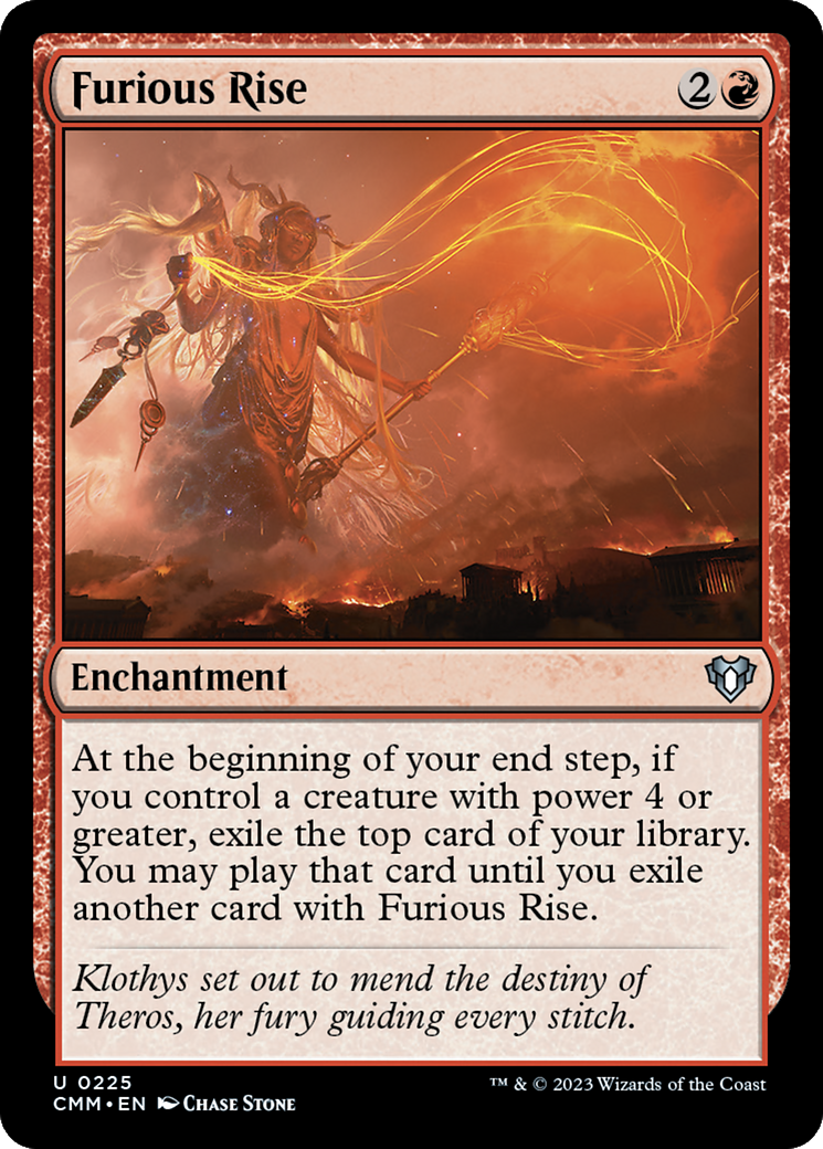 Furious Rise [Commander Masters] | Impulse Games and Hobbies