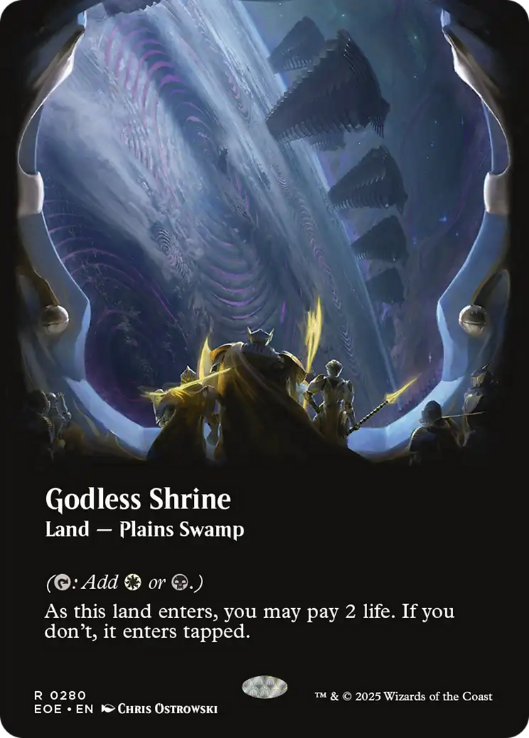 Godless Shrine (Borderless) [Edge of Eternities] | Impulse Games and Hobbies