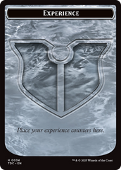 Experience // Treasure Double-Sided Token [Tarkir: Dragonstorm Commander Tokens] | Impulse Games and Hobbies