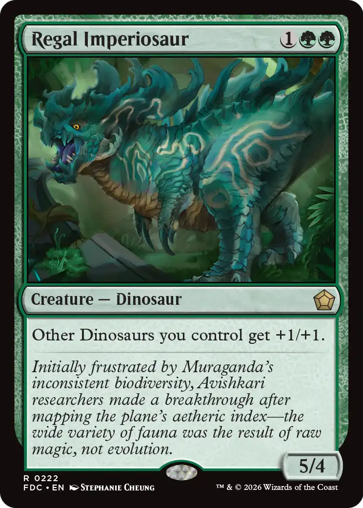 Regal Imperiosaur [Foundations Commander] | Impulse Games and Hobbies