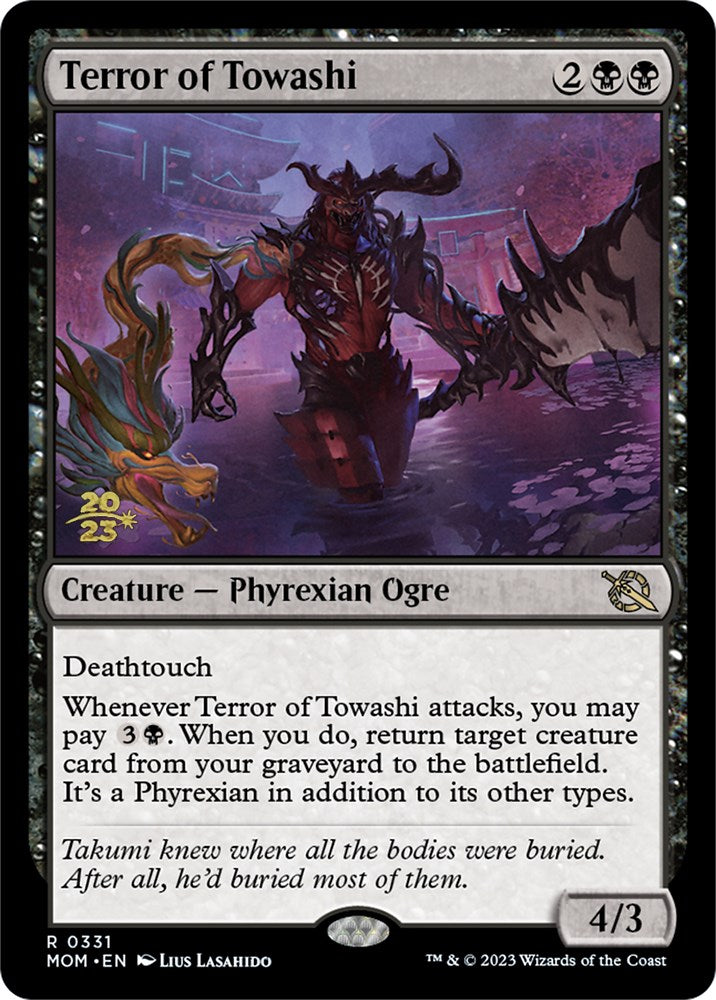 Terror of Towashi [March of the Machine Prerelease Promos] | Impulse Games and Hobbies