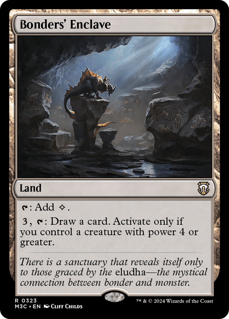 Bonders' Enclave (Ripple Foil) [Modern Horizons 3 Commander] | Impulse Games and Hobbies