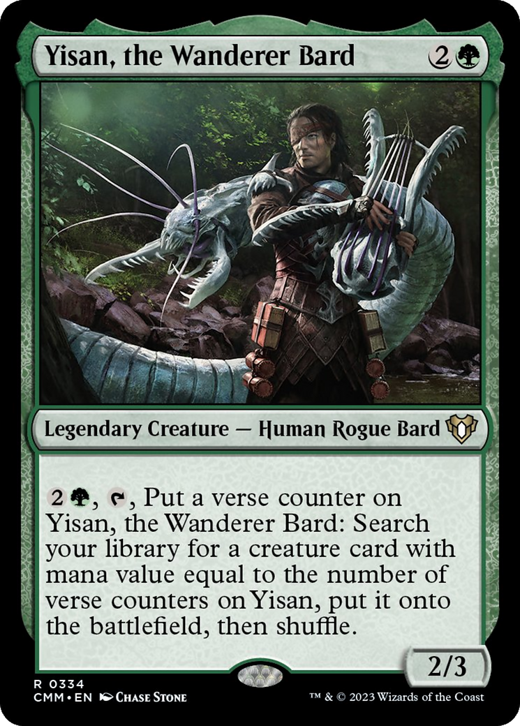 Yisan, the Wanderer Bard [Commander Masters] | Impulse Games and Hobbies