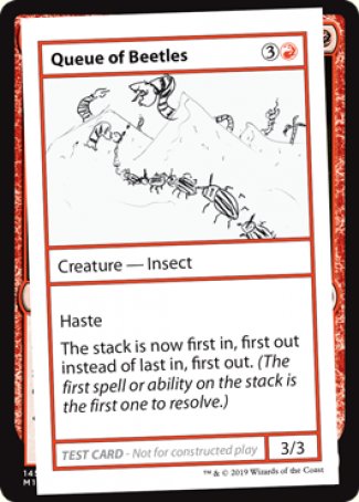 Queue of Beetles (2021 Edition) [Mystery Booster Playtest Cards] | Impulse Games and Hobbies