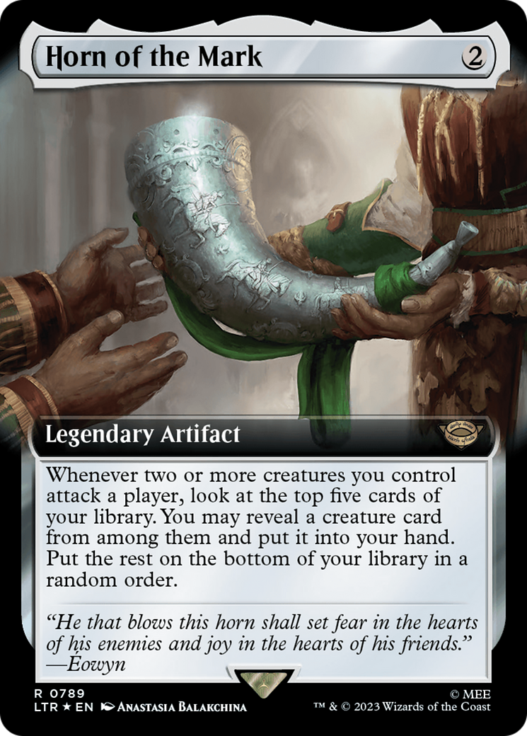 Horn of the Mark (Extended Art) (Surge Foil) [The Lord of the Rings: Tales of Middle-Earth] | Impulse Games and Hobbies