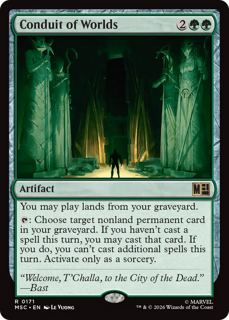 Conduit of Worlds (Surge Foil) [Marvel Super Heroes Commander] | Impulse Games and Hobbies