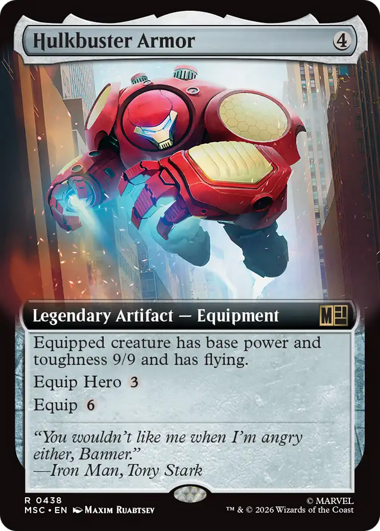 Hulkbuster Armor (Extended Art) [Marvel Super Heroes Commander] | Impulse Games and Hobbies