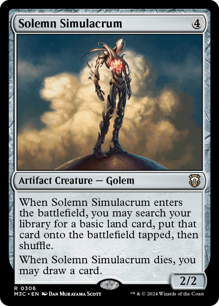 Solemn Simulacrum [Modern Horizons 3 Commander] | Impulse Games and Hobbies