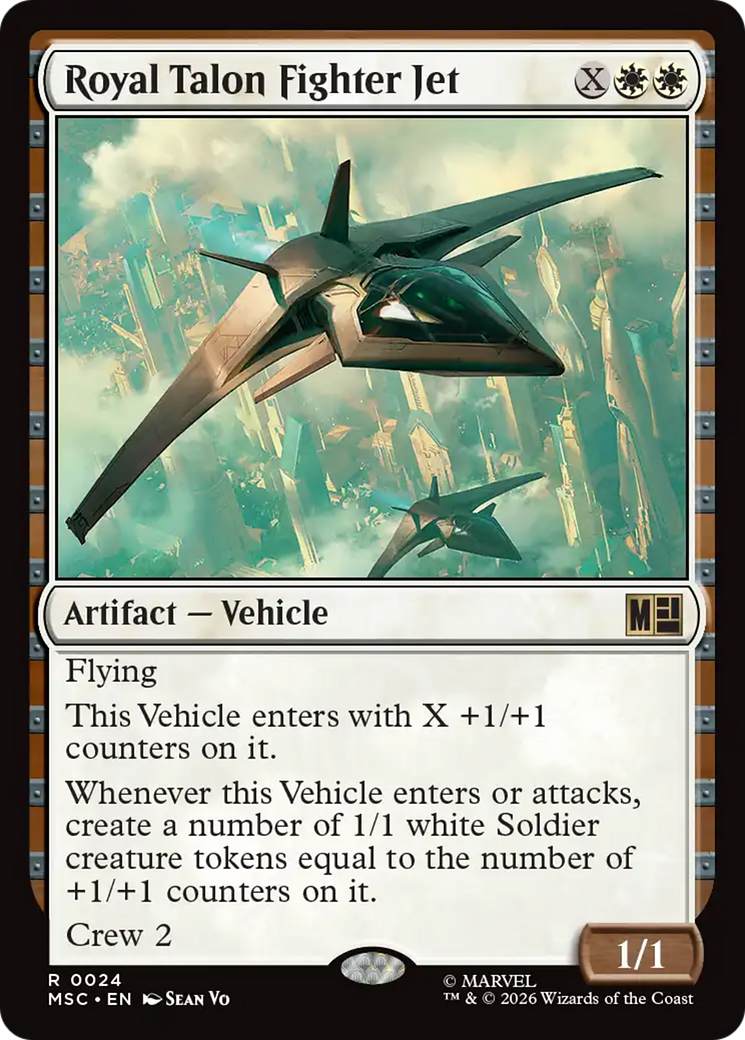 Royal Talon Fighter Jet (Surge Foil) [Marvel Super Heroes Commander] | Impulse Games and Hobbies