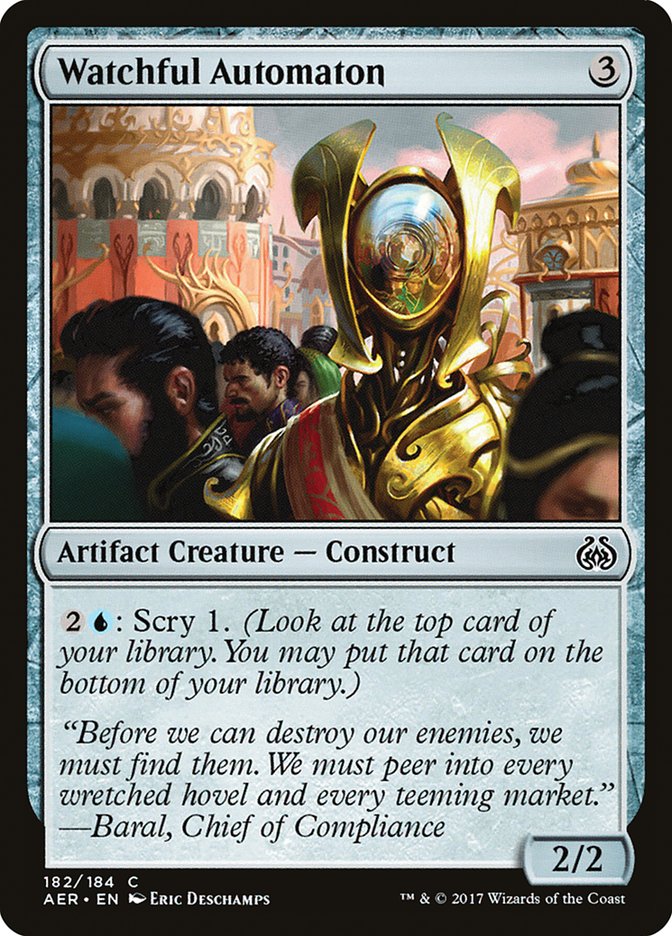 Watchful Automaton [Aether Revolt] | Impulse Games and Hobbies