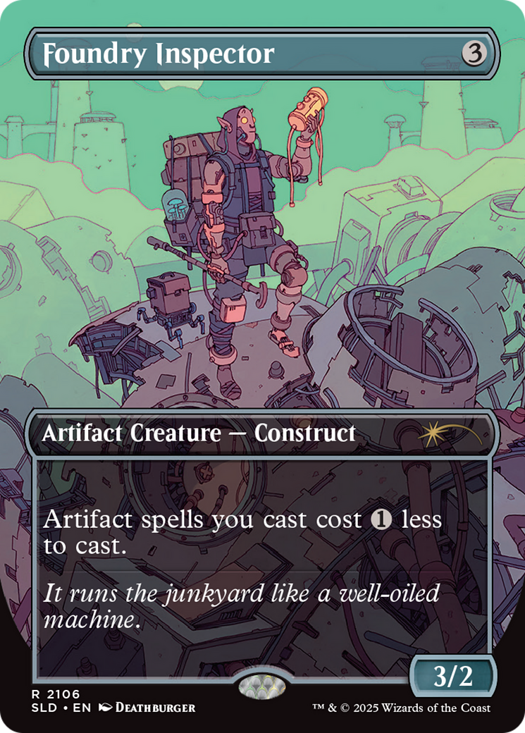 Foundry Inspector (Galaxy Foil) [Secret Lair Drop Series] | Impulse Games and Hobbies