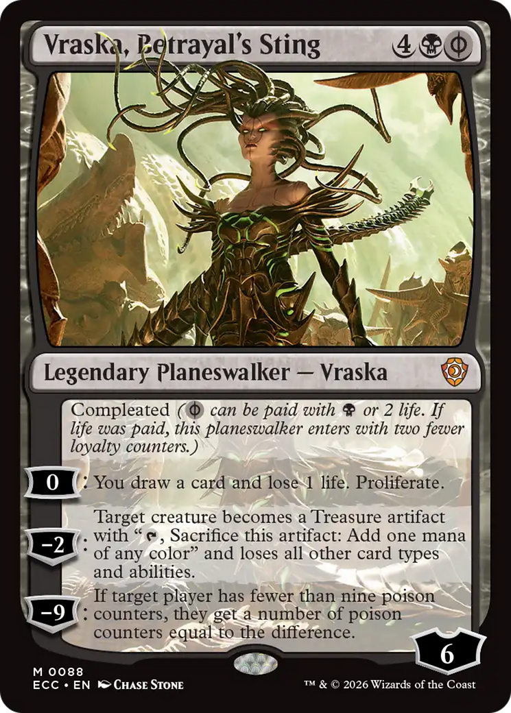 Vraska, Betrayal's Sting [Lorwyn Eclipsed Commander] | Impulse Games and Hobbies