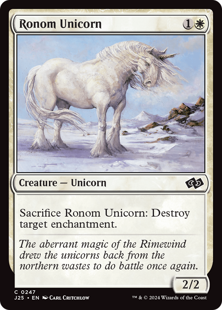 Ronom Unicorn [Foundations Jumpstart] | Impulse Games and Hobbies