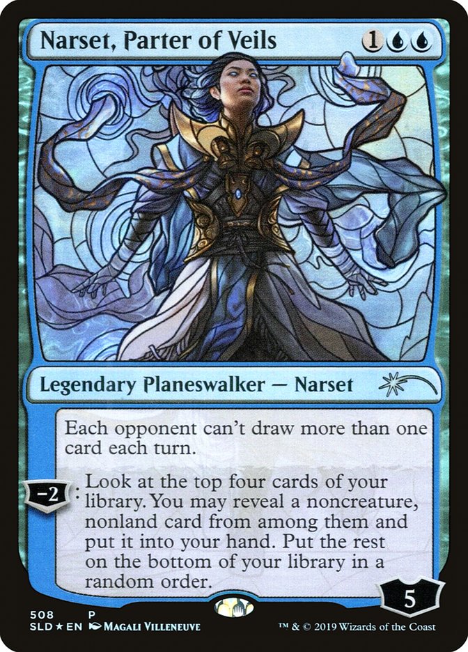 Narset, Parter of Veils (Stained Glass) [Secret Lair Drop Promos] | Impulse Games and Hobbies