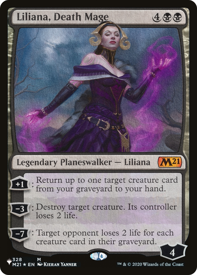 Liliana, Death Mage [The List Reprints] | Impulse Games and Hobbies