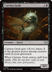 Carrion Grub [Duskmourn: House of Horror Commander] | Impulse Games and Hobbies