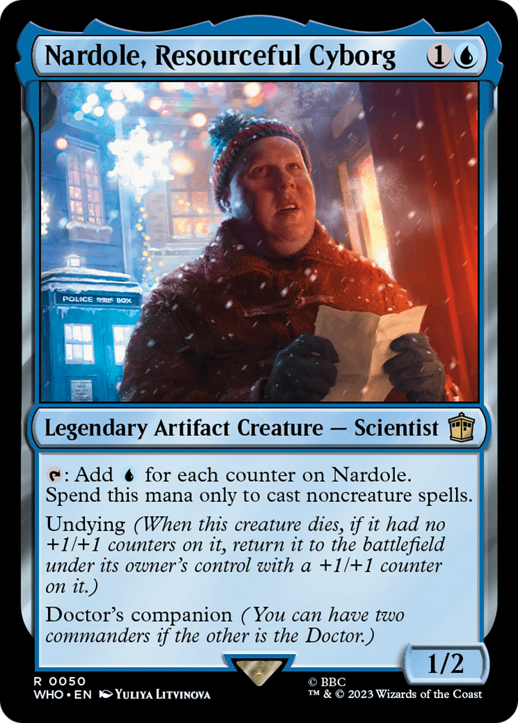 Nardole, Resourceful Cyborg [Doctor Who] | Impulse Games and Hobbies