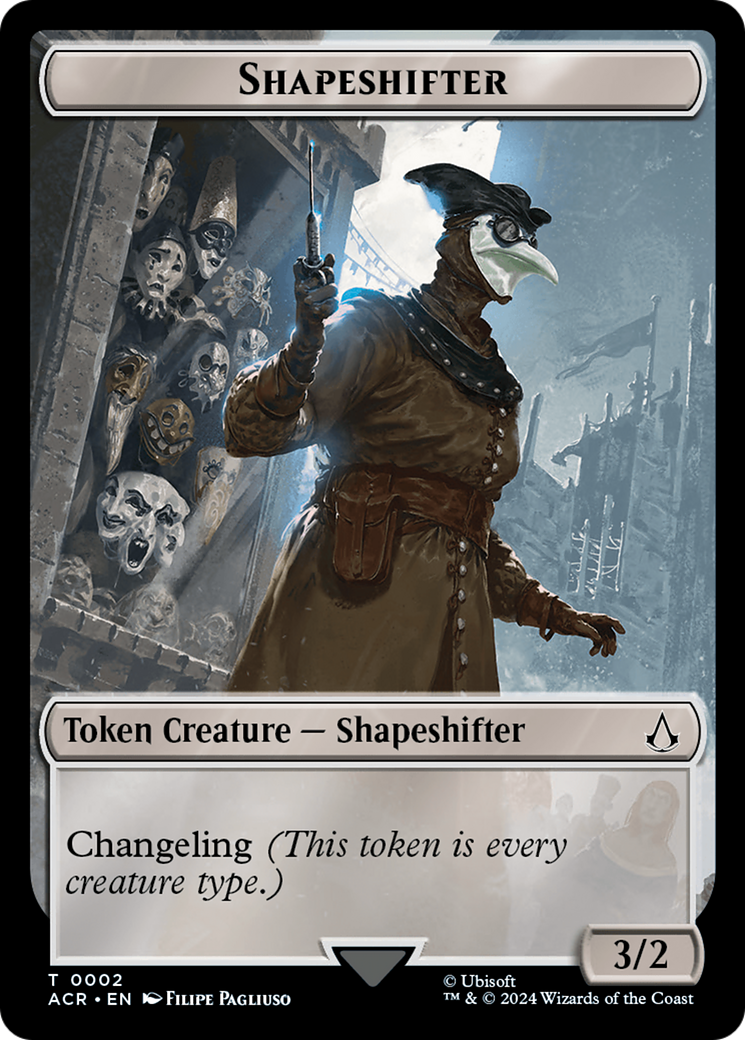 Shapeshifter Token [Assassin's Creed Tokens] | Impulse Games and Hobbies