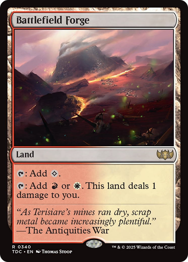 Battlefield Forge [Tarkir: Dragonstorm Commander] | Impulse Games and Hobbies