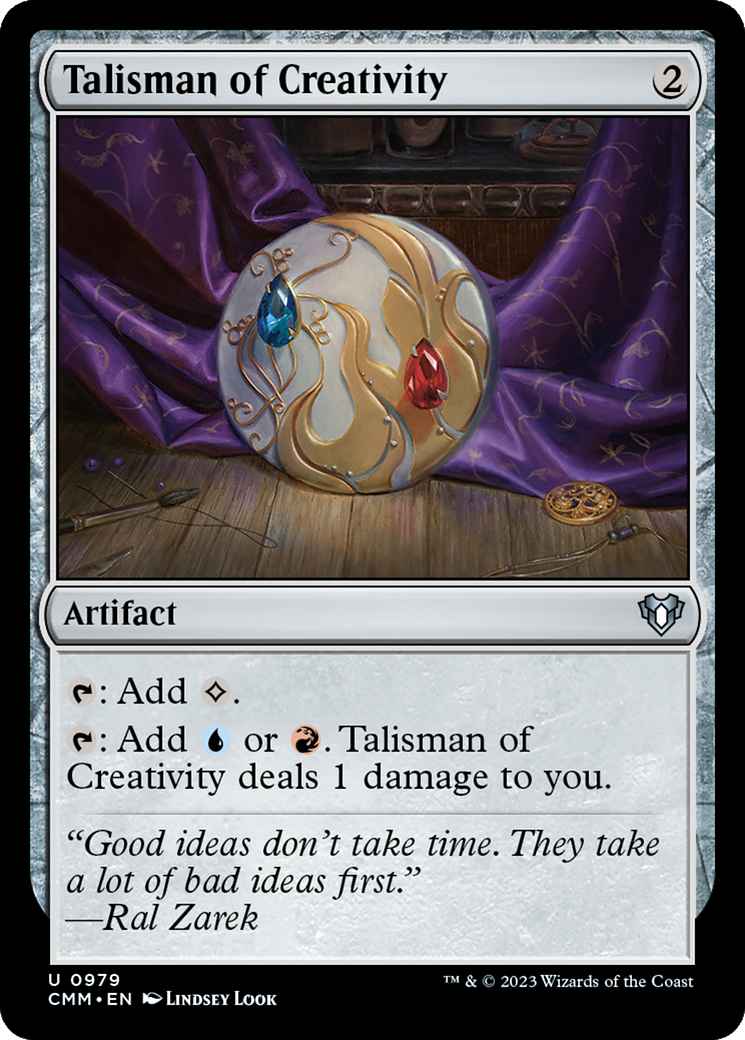 Talisman of Creativity [Commander Masters] | Impulse Games and Hobbies