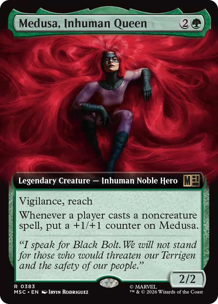 Medusa, Inhuman Queen (Extended Art) [Marvel Super Heroes Commander] | Impulse Games and Hobbies