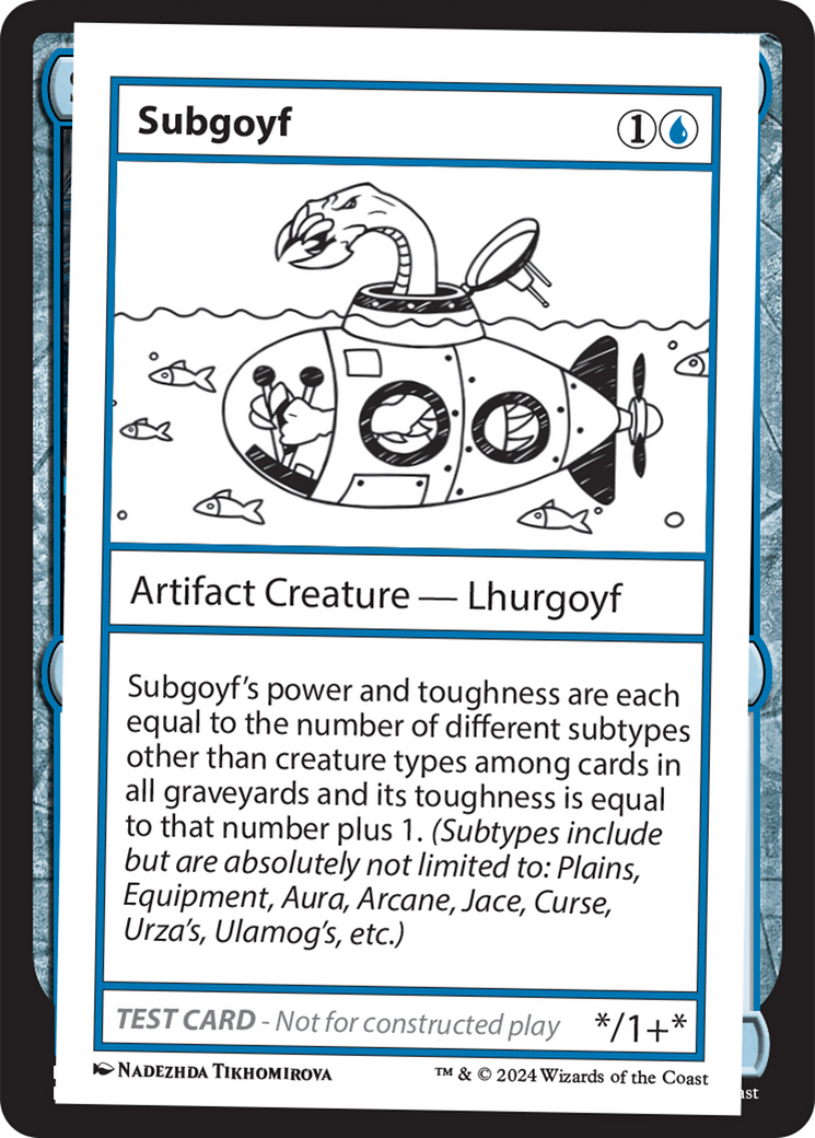 Subgoyf [Mystery Booster 2 Playtest Cards] | Impulse Games and Hobbies