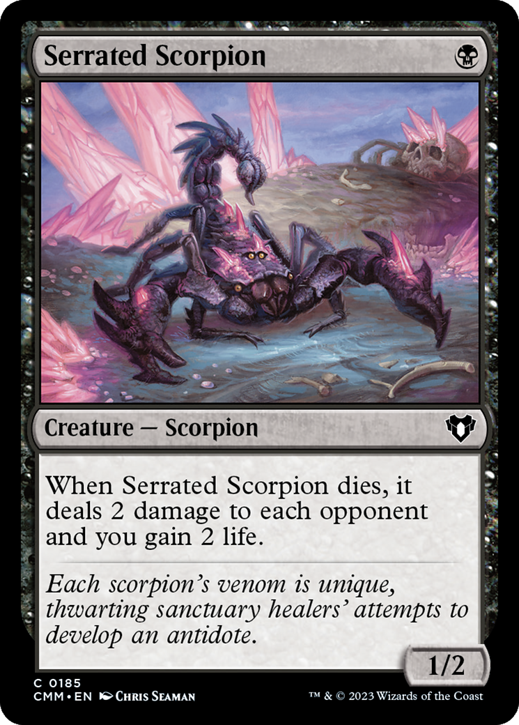 Serrated Scorpion [Commander Masters] | Impulse Games and Hobbies