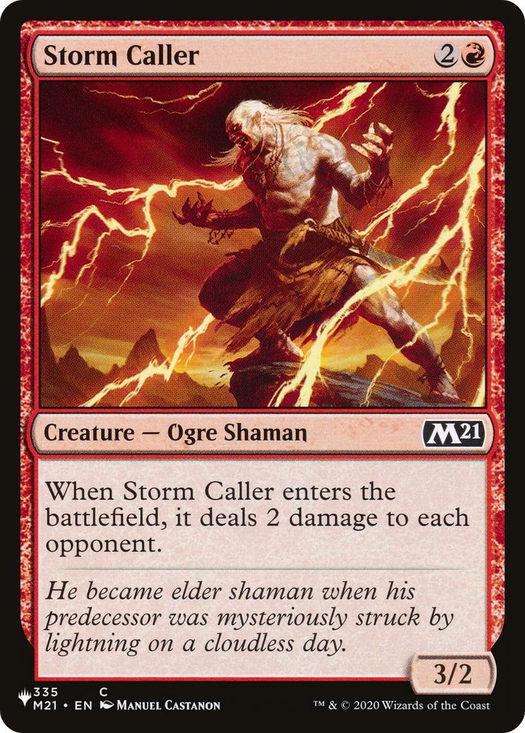 Storm Caller [The List Reprints] | Impulse Games and Hobbies