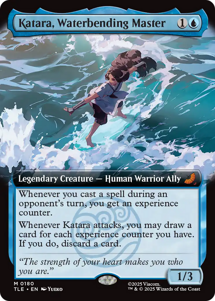 Katara, Waterbending Master (Extended Art) [Avatar: The Last Airbender: Eternal-Legal] | Impulse Games and Hobbies