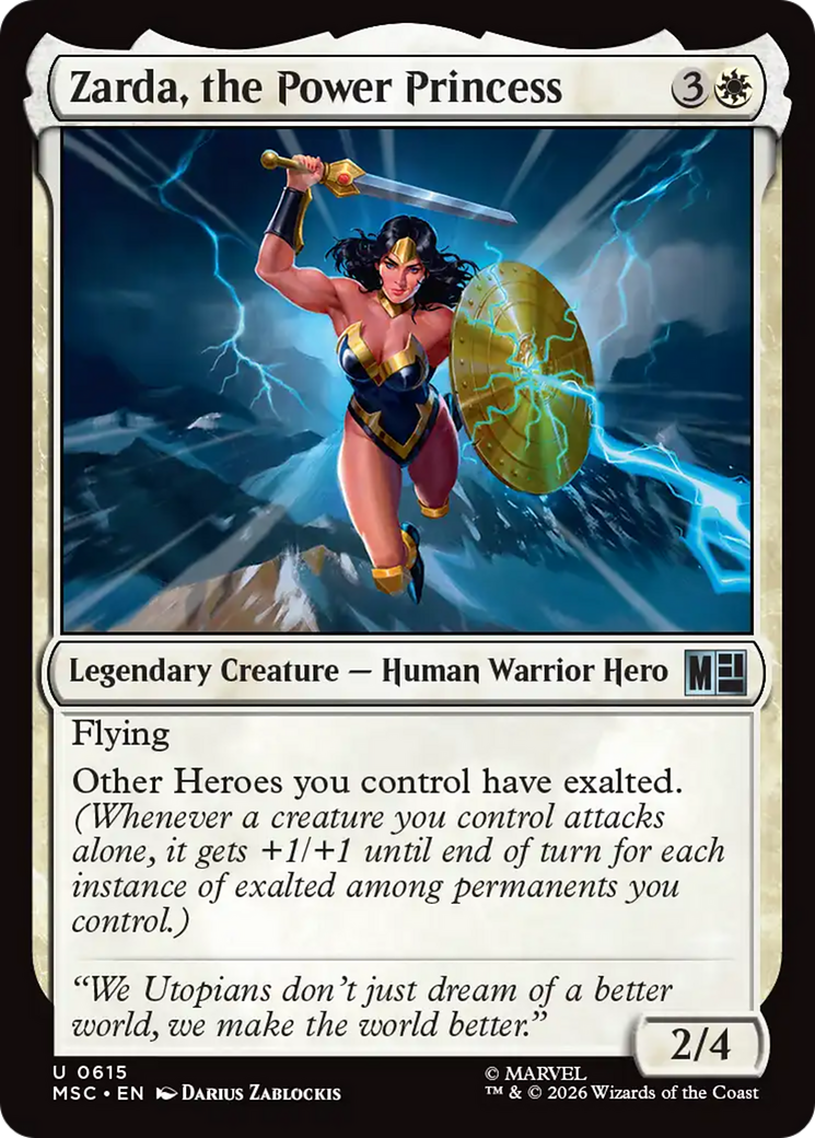 Zarda, the Power Princess [Marvel Super Heroes Commander] | Impulse Games and Hobbies