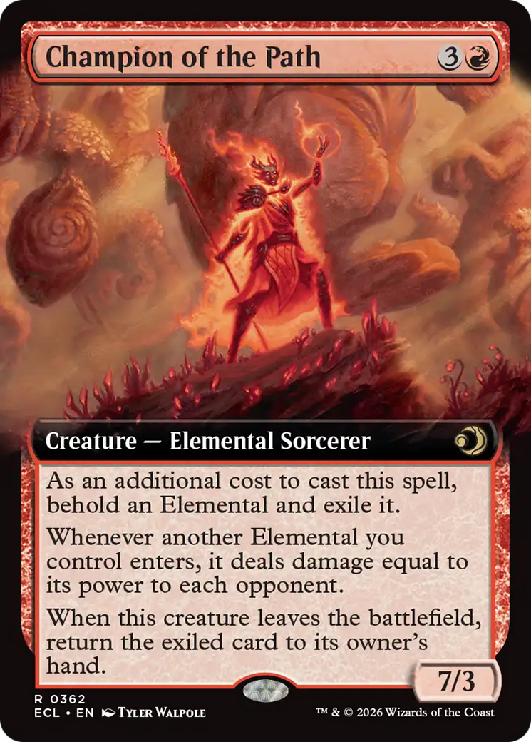 Champion of the Path (Extended Art) [Lorwyn Eclipsed] | Impulse Games and Hobbies