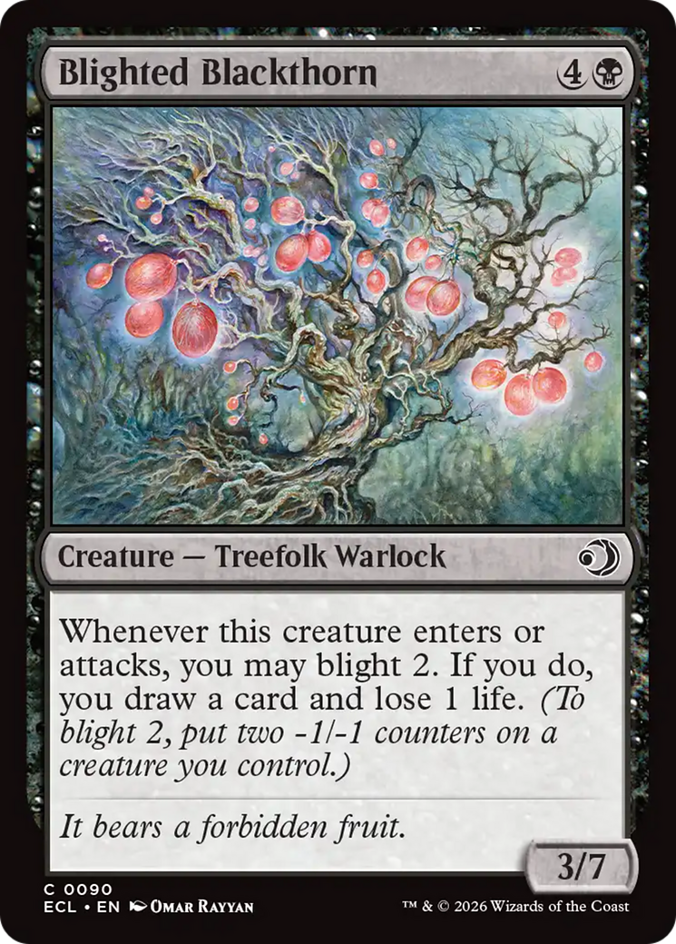 Blighted Blackthorn [Lorwyn Eclipsed] | Impulse Games and Hobbies