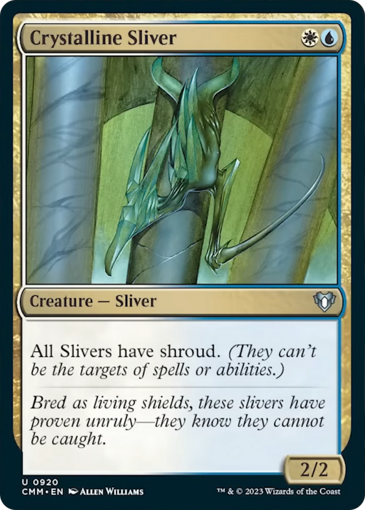 Crystalline Sliver [Commander Masters] | Impulse Games and Hobbies