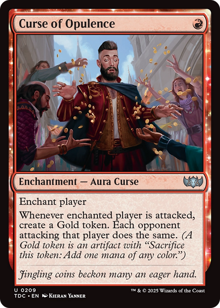 Curse of Opulence [Tarkir: Dragonstorm Commander] | Impulse Games and Hobbies