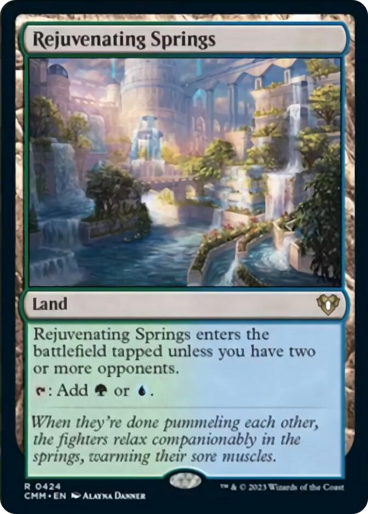 Rejuvenating Springs [Commander Masters] | Impulse Games and Hobbies