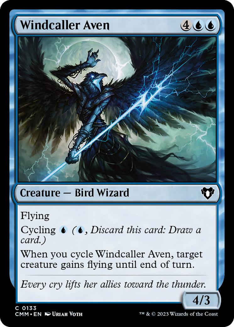 Windcaller Aven [Commander Masters] | Impulse Games and Hobbies