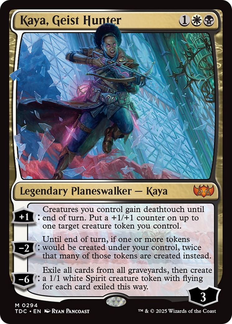 Kaya, Geist Hunter [Tarkir: Dragonstorm Commander] | Impulse Games and Hobbies