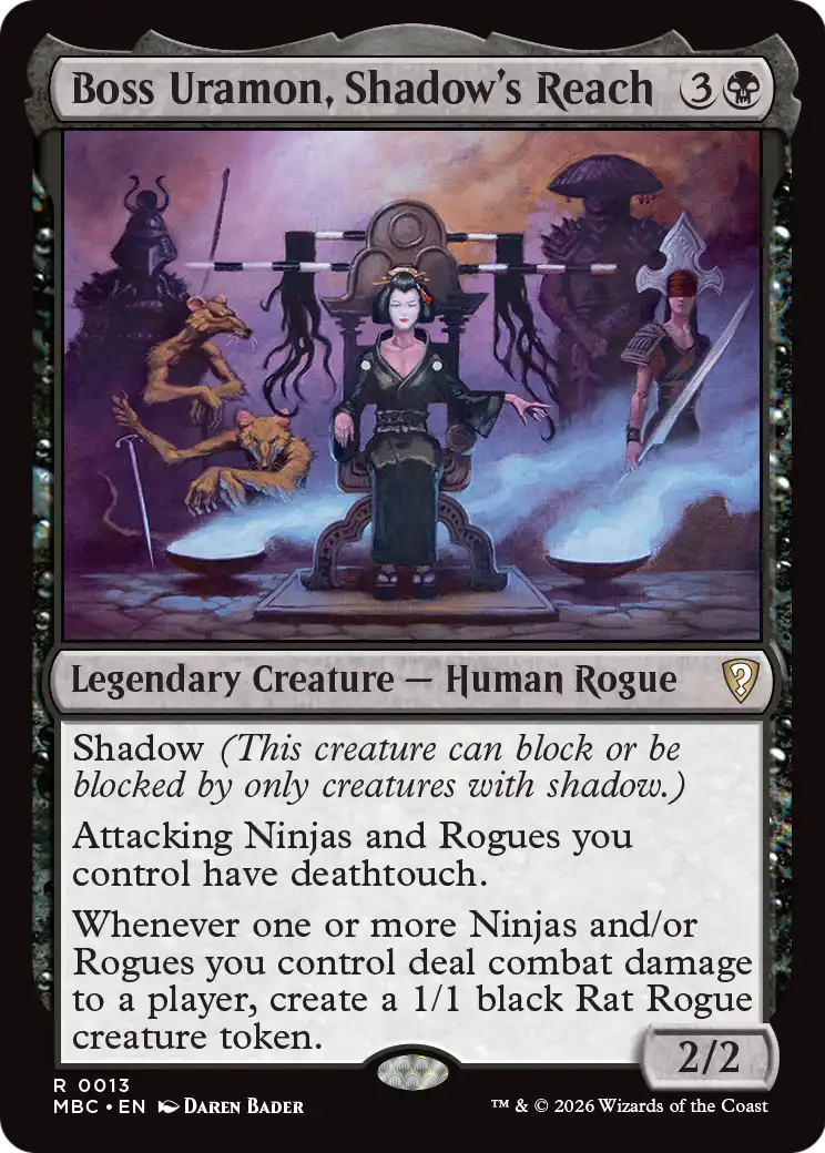 Boss Uramon, Shadow's Reach [Mystery Booster: Commander Edition] | Impulse Games and Hobbies