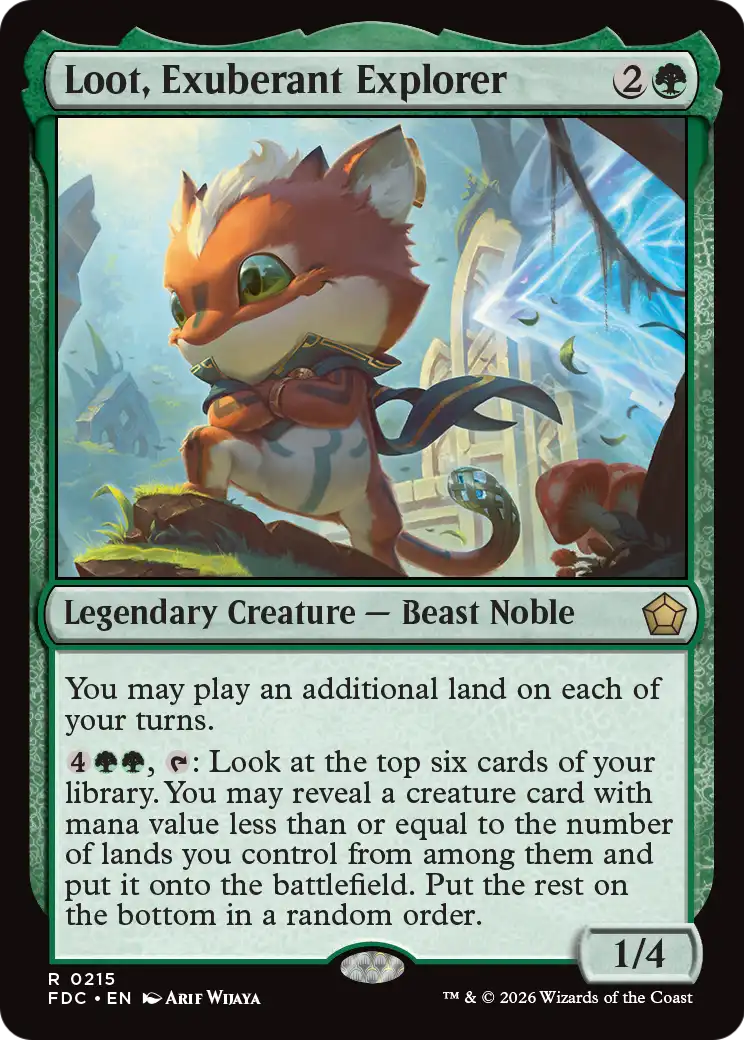Loot, Exuberant Explorer [Foundations Commander] | Impulse Games and Hobbies