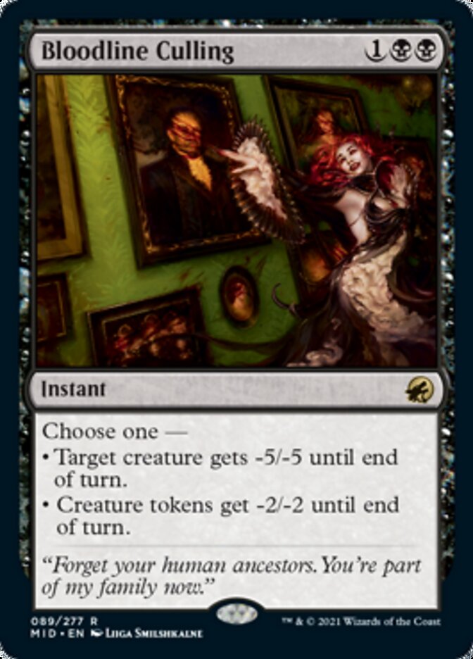 Bloodline Culling [Innistrad: Midnight Hunt] | Impulse Games and Hobbies