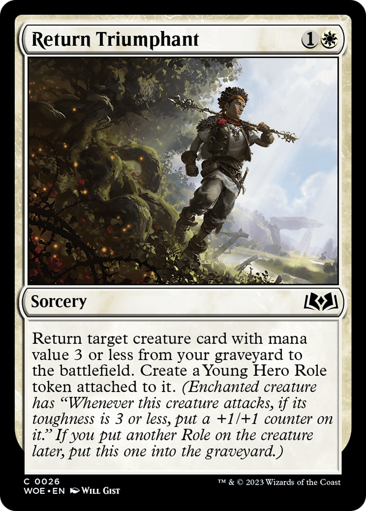 Return Triumphant [Wilds of Eldraine] | Impulse Games and Hobbies