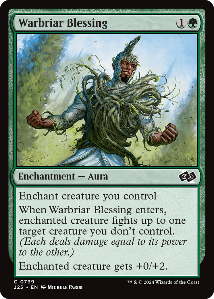 Warbriar Blessing [Foundations Jumpstart] | Impulse Games and Hobbies