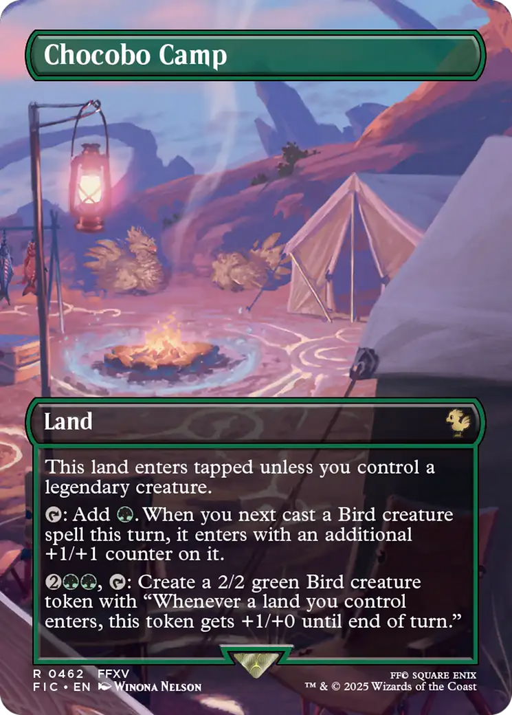 Chocobo Camp (Borderless) [FINAL FANTASY Commander] | Impulse Games and Hobbies