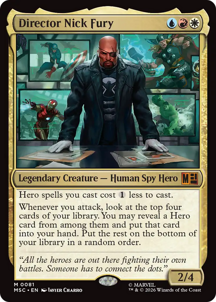 Director Nick Fury [Marvel Super Heroes Commander] | Impulse Games and Hobbies