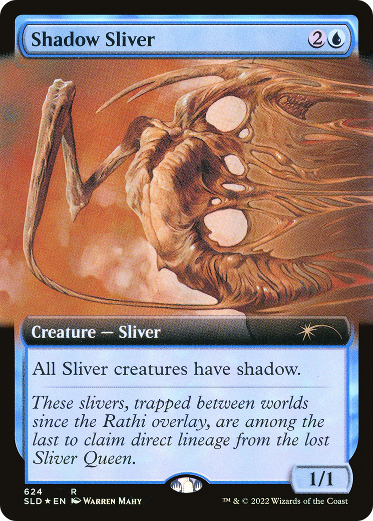 Shadow Sliver (Extended Art) [Secret Lair Drop Promos] | Impulse Games and Hobbies