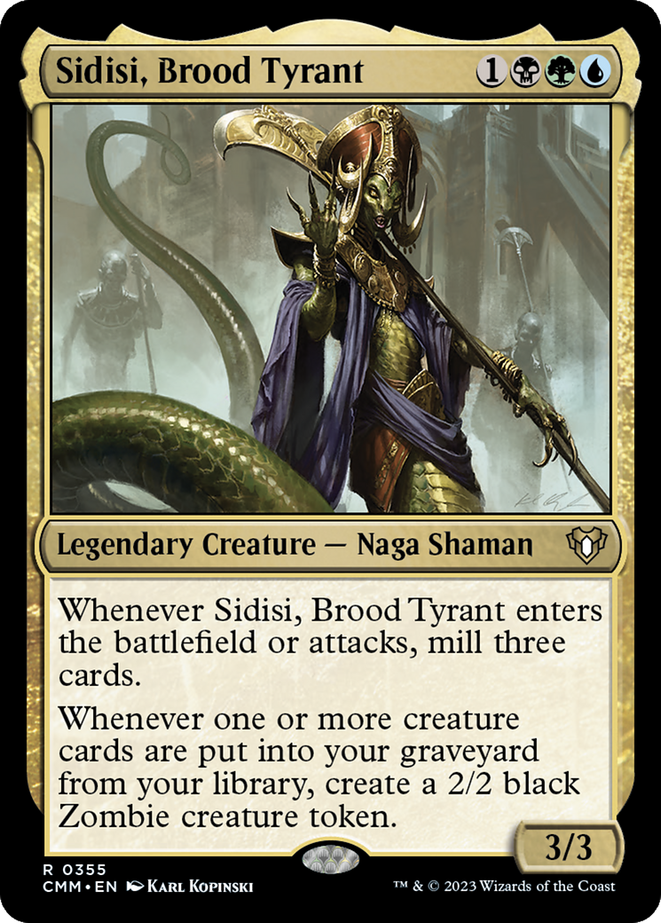 Sidisi, Brood Tyrant [Commander Masters] | Impulse Games and Hobbies